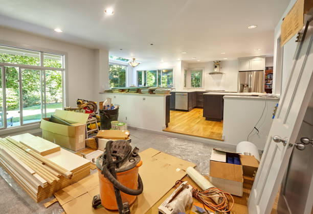 Professional Kitchen Island Installation technician working in Parrish, FL